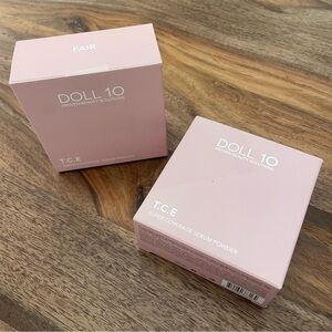 Doll 10 Super Coverage Serum Powder with Ceramides in "Fair" -- Set of 2